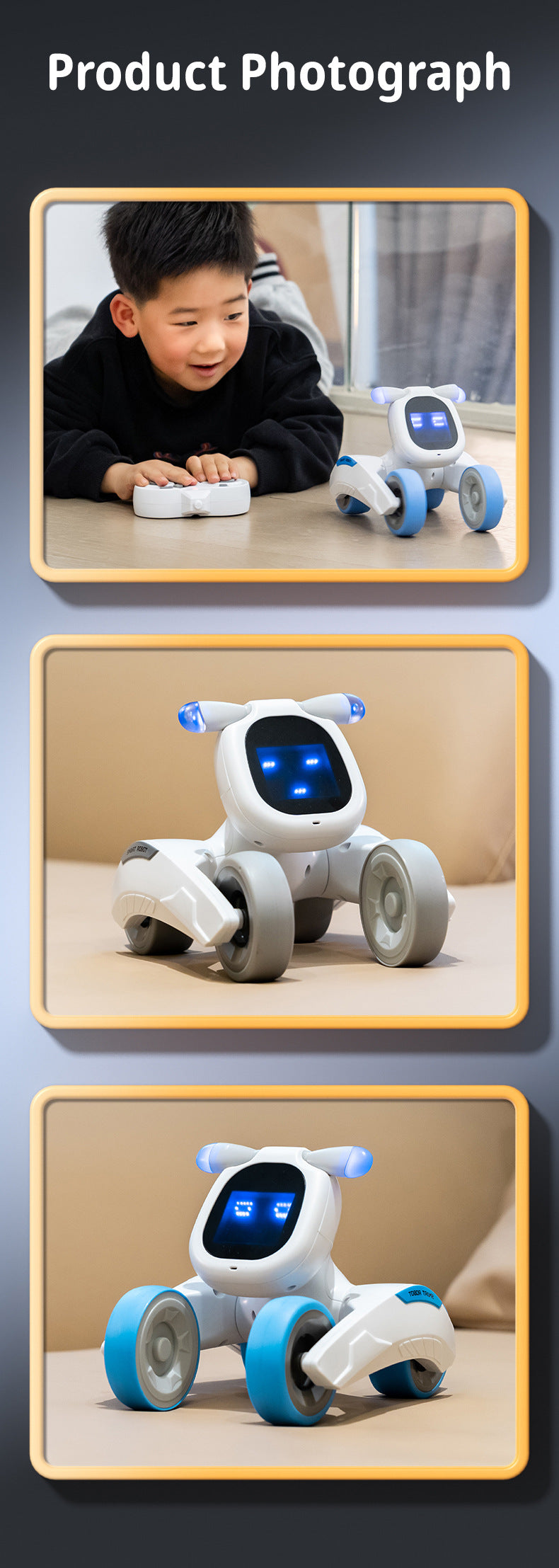 Interactive Robot Dog with Voice Recognition - Educational Smart Pet for Kids, STEM Learning Toy