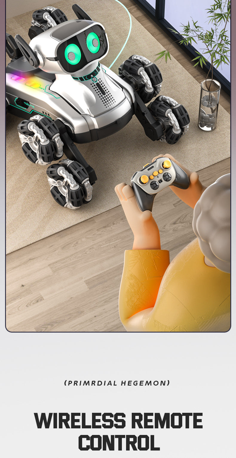 Interactive Robot Dog with Voice Recognition - Educational Smart Pet for Kids, STEM Learning Toy