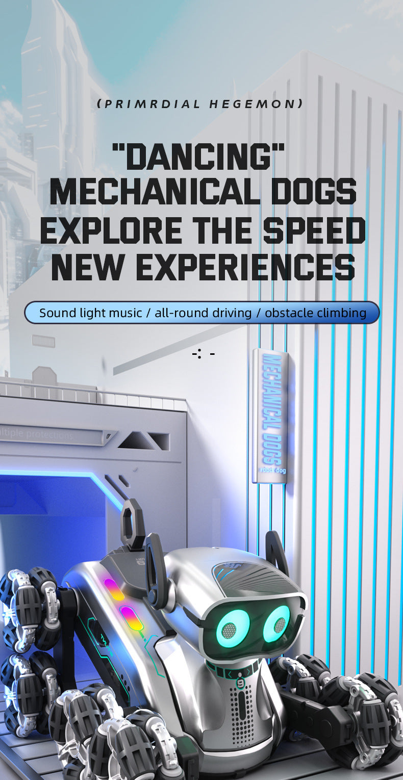 Interactive Robot Dog with Voice Recognition - Educational Smart Pet for Kids, STEM Learning Toy