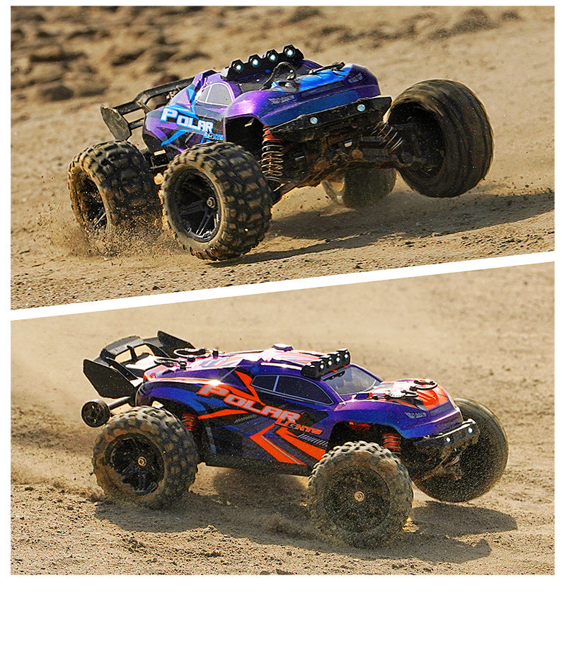 1/14 Scale Brushed Off-Road RC Car - 35KM/H 4WD All-Terrain Truck with 2.4G Proportional Control