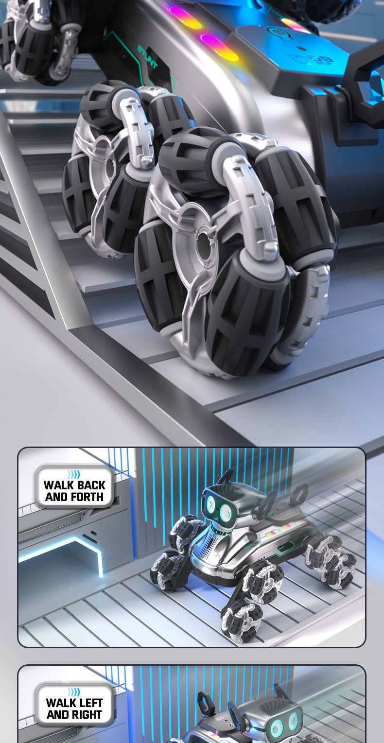 Interactive Robot Dog with Voice Recognition - Educational Smart Pet for Kids, STEM Learning Toy