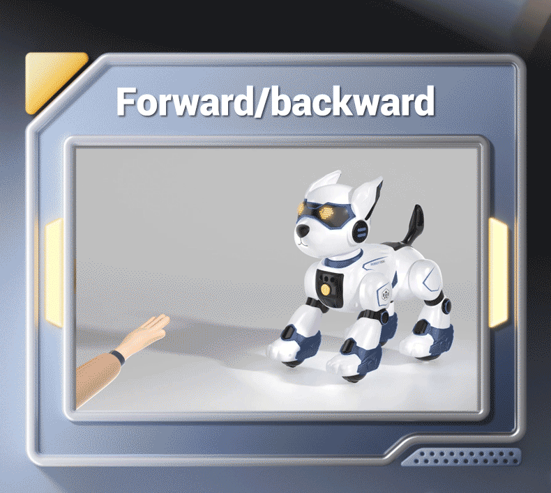 Programmable Robot Dog - Voice Interactive STEM Toy with Coding App for Kids Ages 6-12