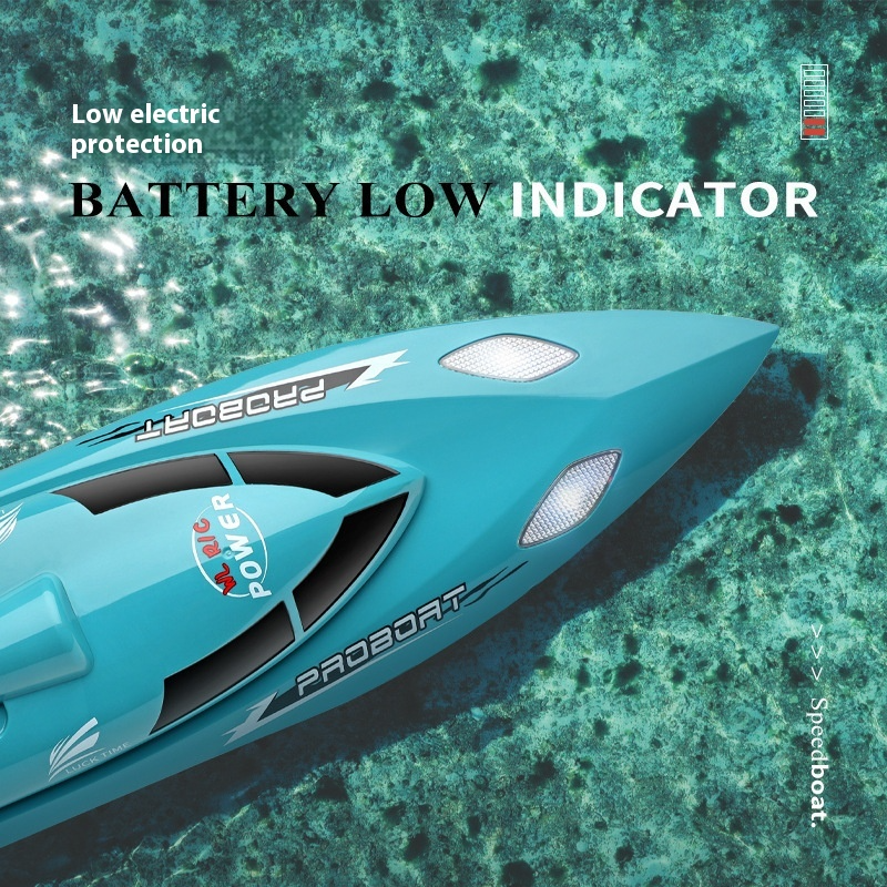 Ocean Explorer RC Cruiser | High-Efficiency Watercraft with Adventure Lights | Kids' Nautical Play & Learn Kit