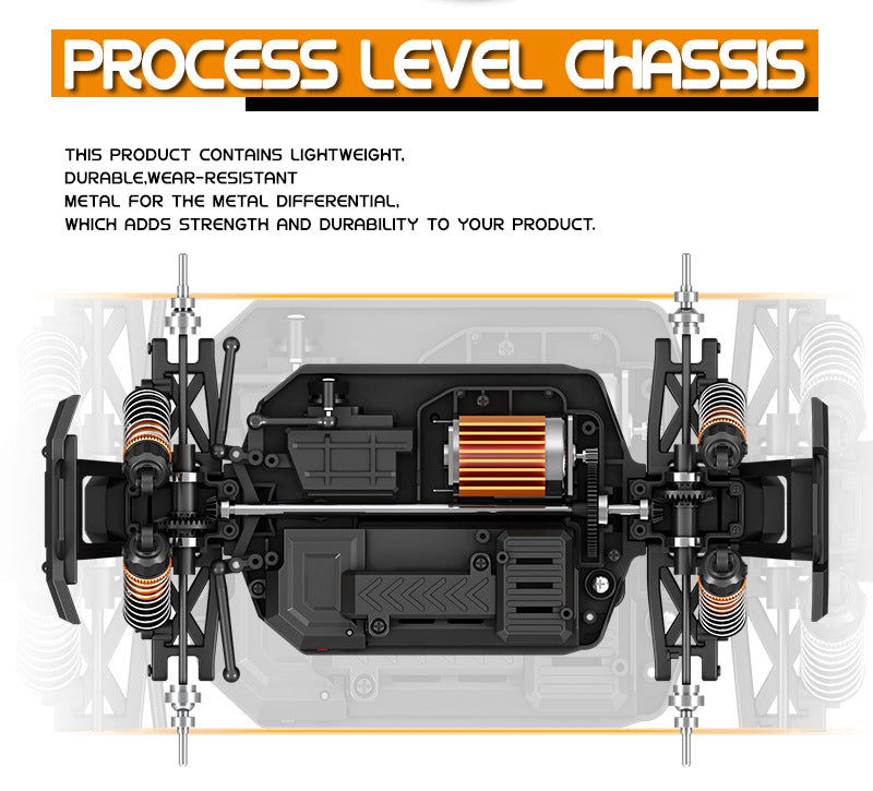 1/18 Scale Brushless Off-Road RC Truck - 45KM/H 4WD Rock Crawler with Oil Shocks