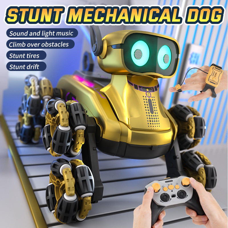 Interactive Robot Dog with Voice Recognition - Educational Smart Pet for Kids, STEM Learning Toy