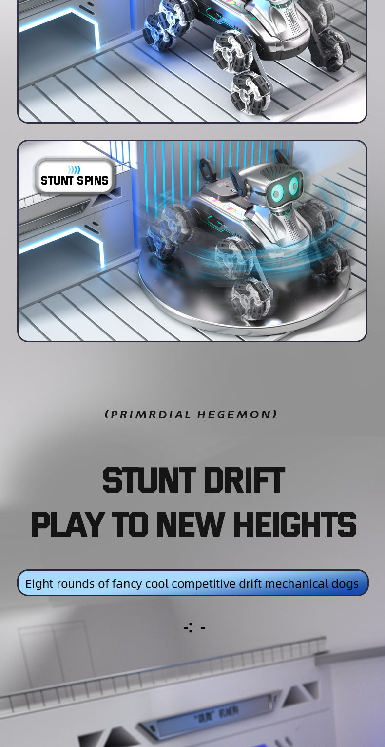 Interactive Robot Dog with Voice Recognition - Educational Smart Pet for Kids, STEM Learning Toy