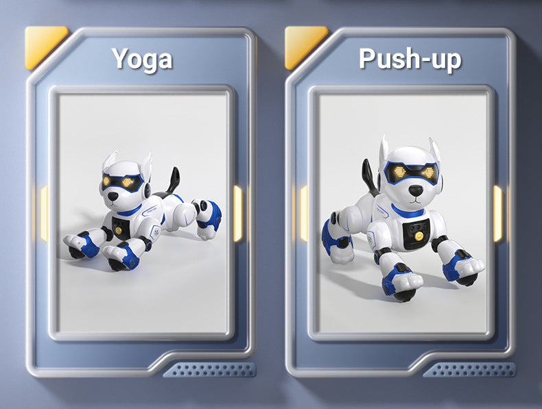 Programmable Robot Dog - Voice Interactive STEM Toy with Coding App for Kids Ages 6-12