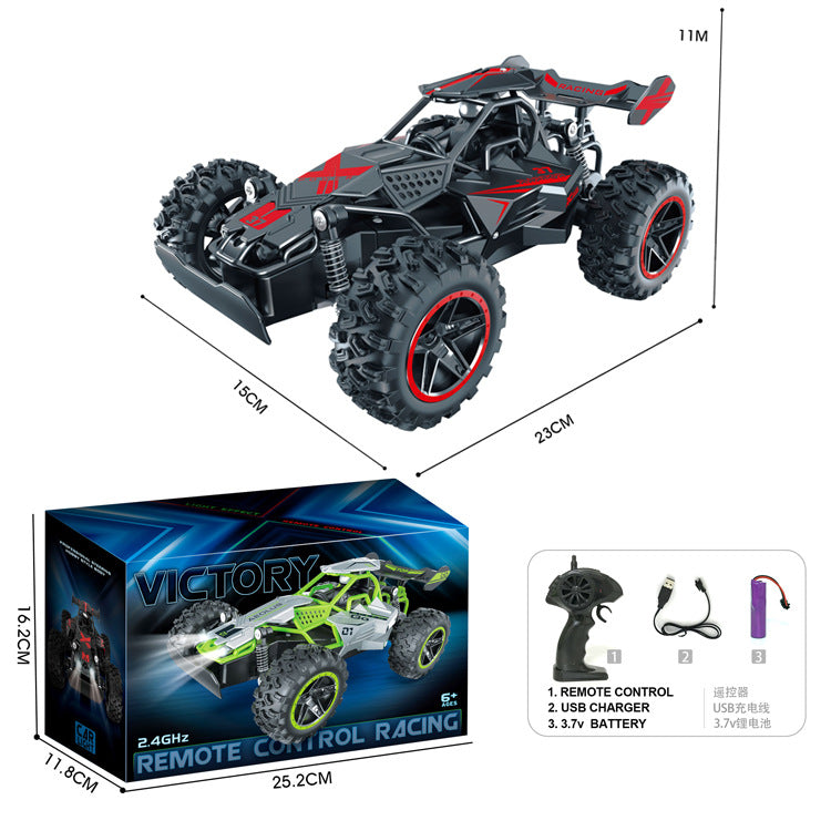 F1-Style Alloy Drift RC Car | Rechargeable LED Racing Toy with 360° Spin | High-Speed Remote Control for Kids