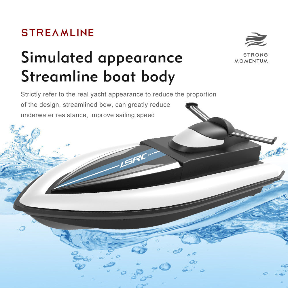 Luxury RC Yacht Cruiser | 1:20 Scale Remote Control Boat with LED Navigation | Self-Righting Watercraft for Lakes & Pools