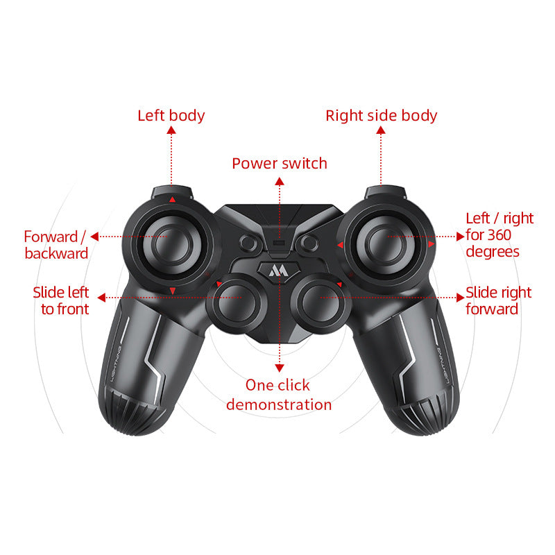 Crab Motion Drift RC Car | 360° Zero-Flip Stunt Racer with 4WD Climbing | High-Speed Off-Road Toy for Kids