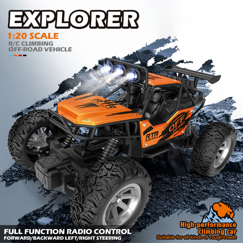 Alloy Pro Rock Crawler | 1:20 Scale RC Off-Roader with Metal Chassis | Realistic Climbing Toy for Kids & Collectors