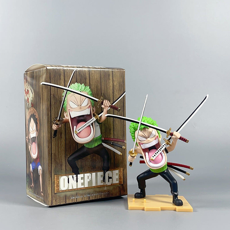 Voyager Trio Resin Statues - Captain, Swordsman & Chef Adventure Figures w/ Nautical Base