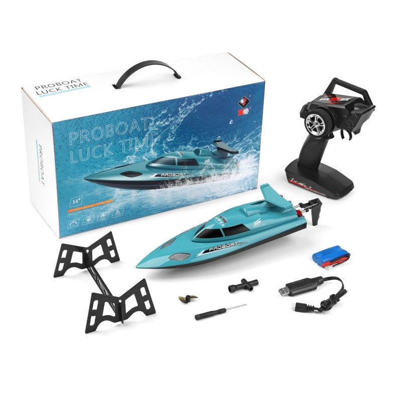 Ocean Explorer RC Cruiser | High-Efficiency Watercraft with Adventure Lights | Kids' Nautical Play & Learn Kit