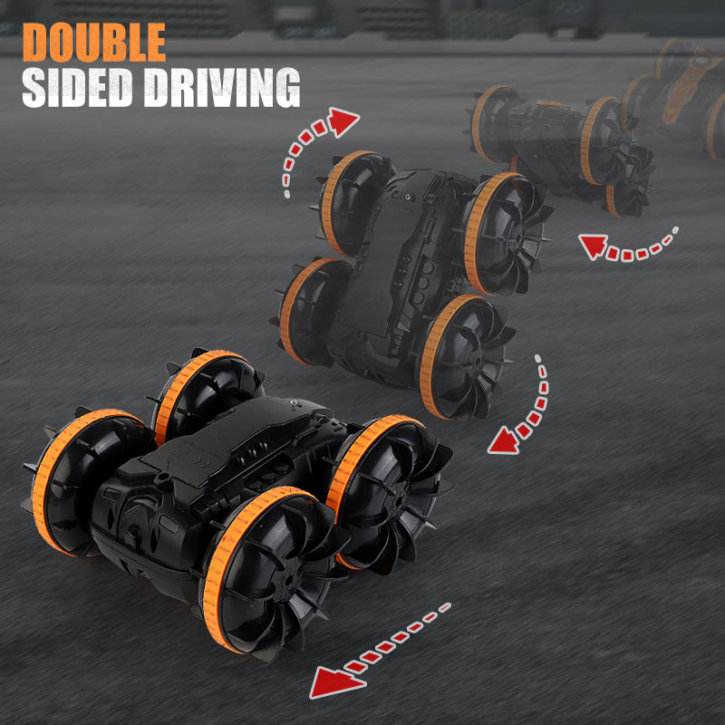 Amphibious Gesture RC Stunt Car | Zero-Flip Water & Land Toy with Hand Control | 360° Spin All-Terrain Vehicle