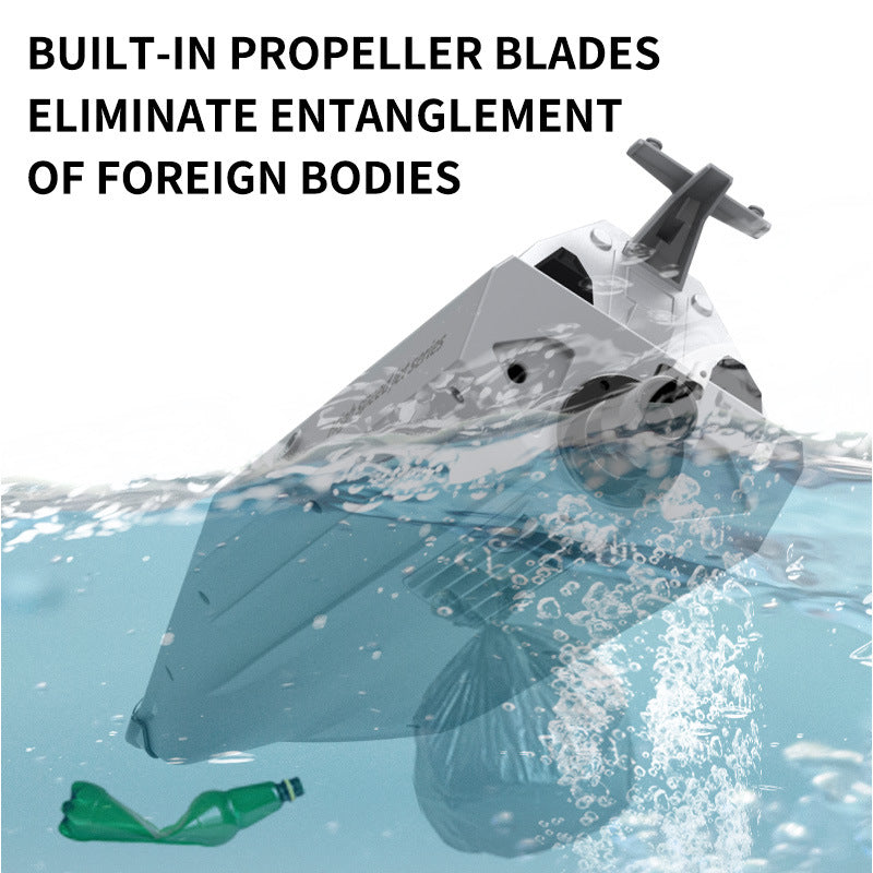 Jet Turbine RC Speedboat | 30KM/H Brushless Watercraft with IPX8 Waterproofing | 2.4G Self-Righting Racing Boat for Lakes