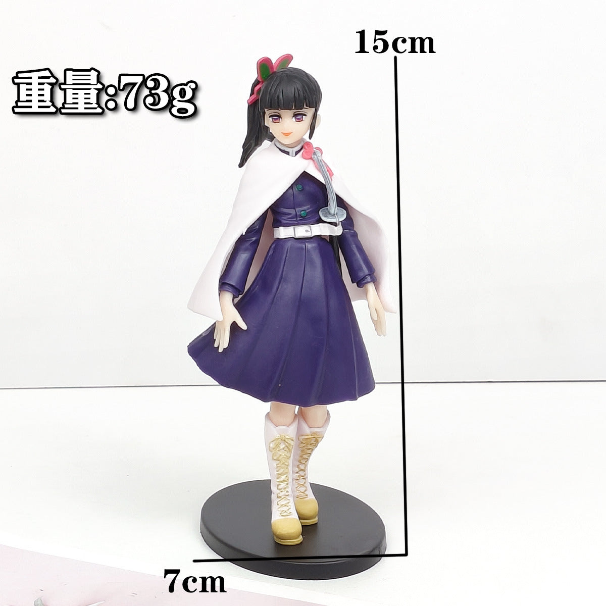 Demon Slayer Complete Set: Tanjiro, Nezuko, Zenitsu, Muichiro Anime Figures - Limited Edition Collectible Statues w/ Display Base