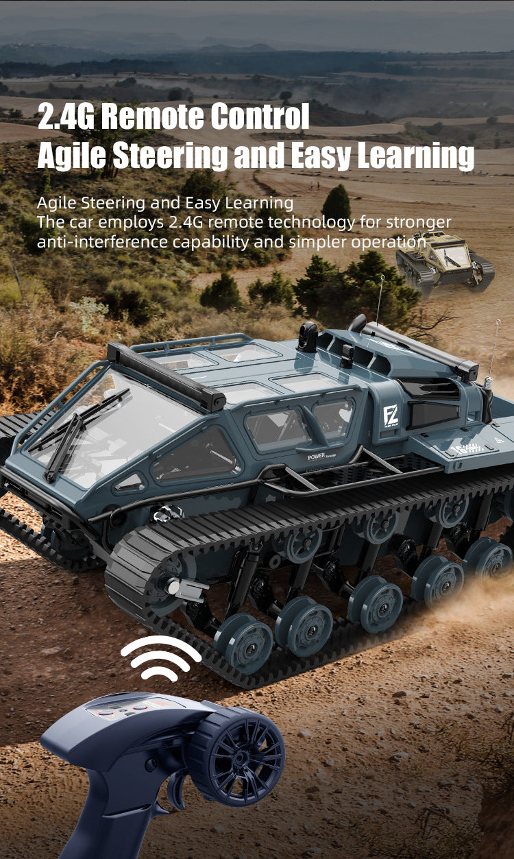 All-Terrain RC Crawler Car | 2.4G Remote Control Off-Road Toy for Kids | Waterproof 6x6 Adventure Vehicle