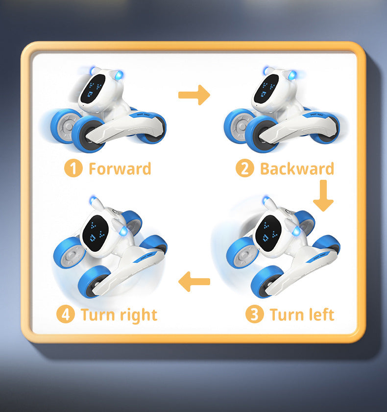 Interactive Robot Dog with Voice Recognition - Educational Smart Pet for Kids, STEM Learning Toy