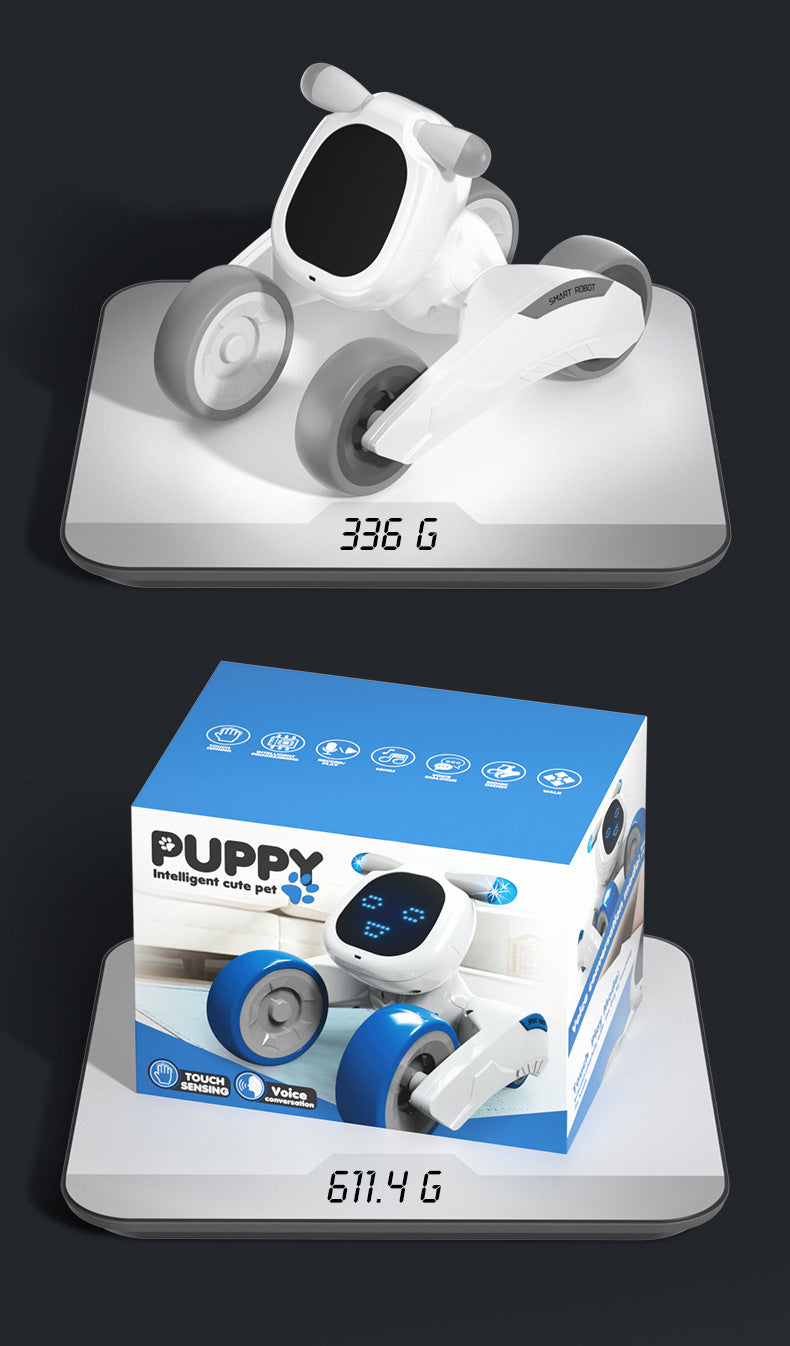 Interactive Robot Dog with Voice Recognition - Educational Smart Pet for Kids, STEM Learning Toy