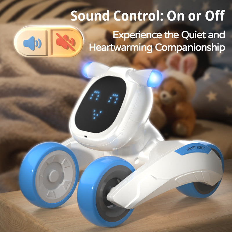Interactive Robot Dog with Voice Recognition - Educational Smart Pet for Kids, STEM Learning Toy