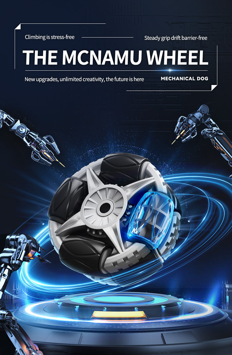 Robotic Dog with Water Capsule Game System - Camera,Remote Control Transforming Robot Dog - Gel Capsule Launcher, Gesture Control & 8-Wheel Stunts Ages 10+