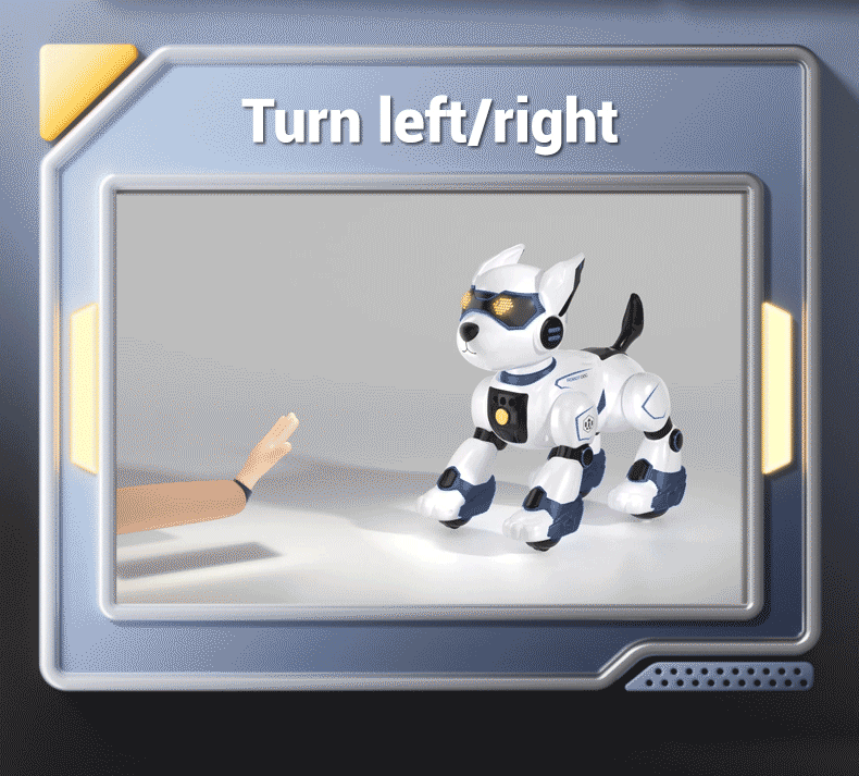 Programmable Robot Dog - Voice Interactive STEM Toy with Coding App for Kids Ages 6-12