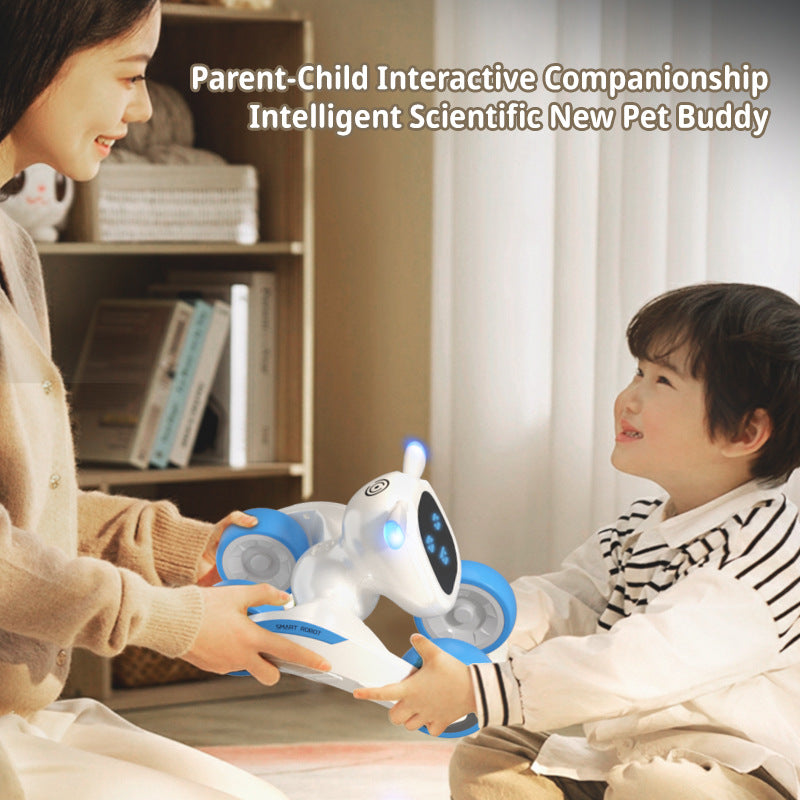 Interactive Robot Dog with Voice Recognition - Educational Smart Pet for Kids, STEM Learning Toy
