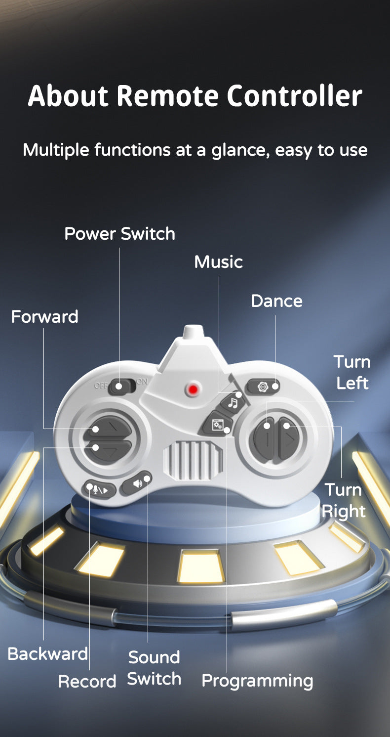 Interactive Robot Dog with Voice Recognition - Educational Smart Pet for Kids, STEM Learning Toy