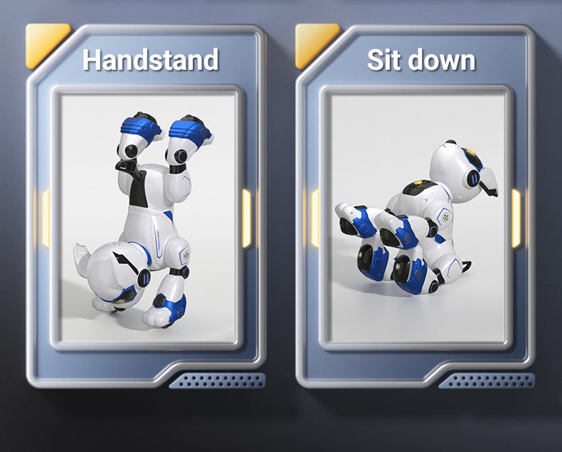 Programmable Robot Dog - Voice Interactive STEM Toy with Coding App for Kids Ages 6-12